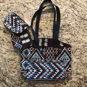 Canyon Sky Tribal Southwestern Hobo Purse